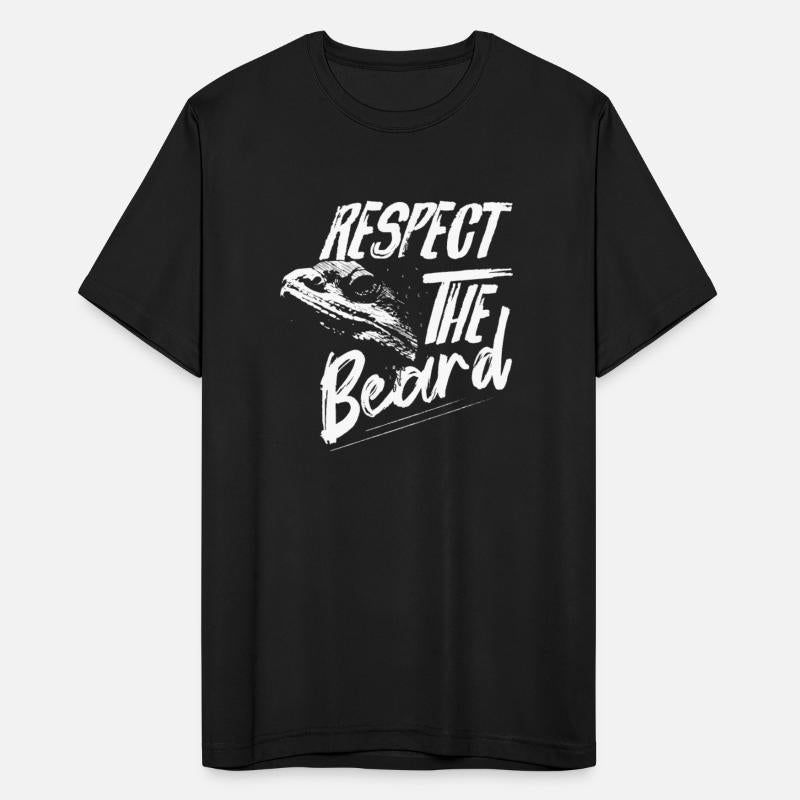 Respect The Beard Lizard Lover Reptile