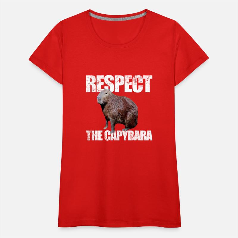 Respect The Capybara Animal Capybara