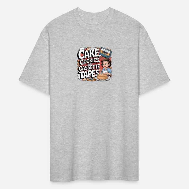 Retro Baking Fun Cake Cookies Cassette Tape