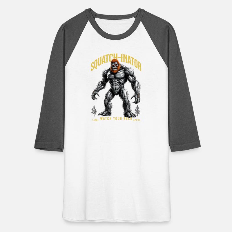 Retro Bigfoot Design, Sasquatch Robot Graphic