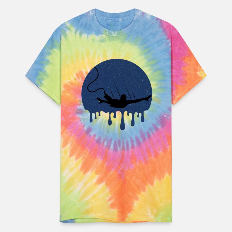 Retro bungee jumping dripping