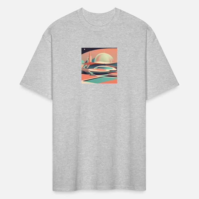 Retro Futurism Graphic Art