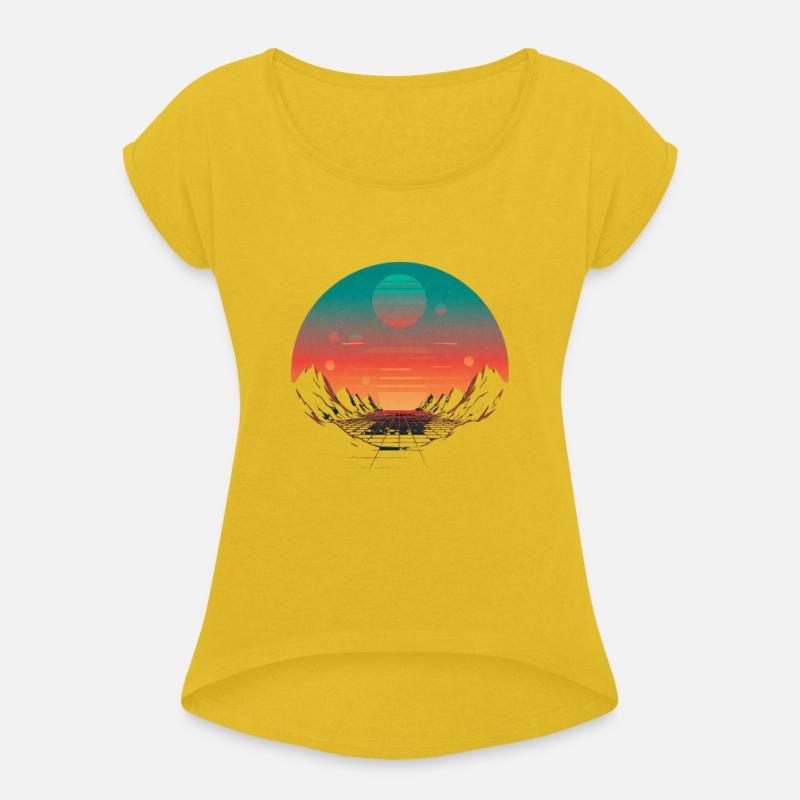 Retro-Futuristic Landscape