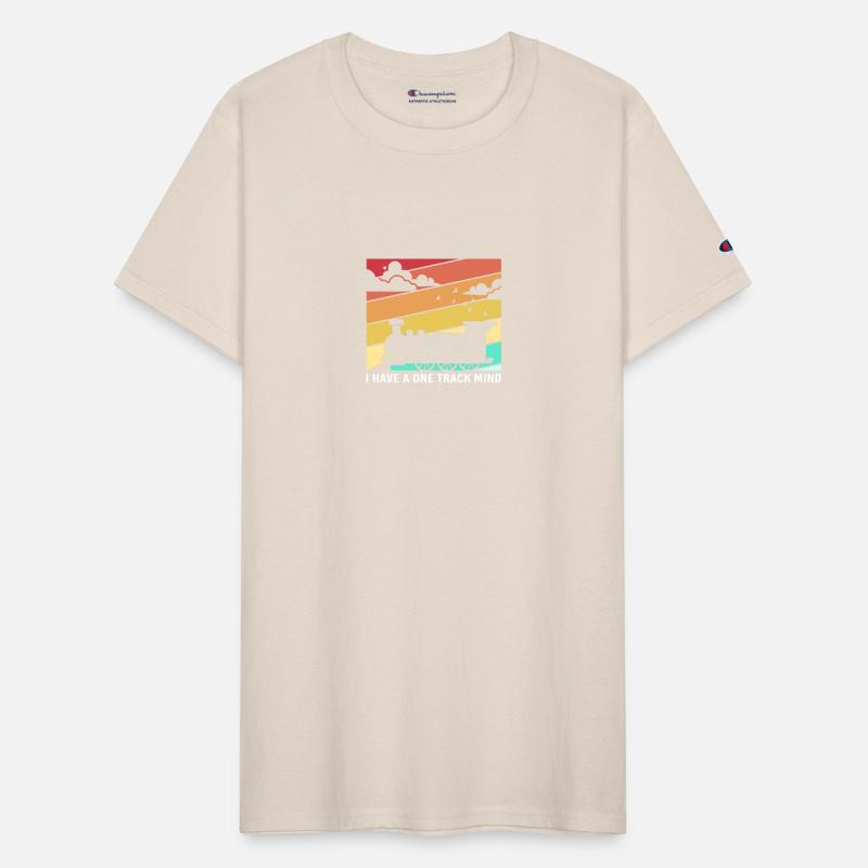 Retro I Have One Track Mind Funny Model Train