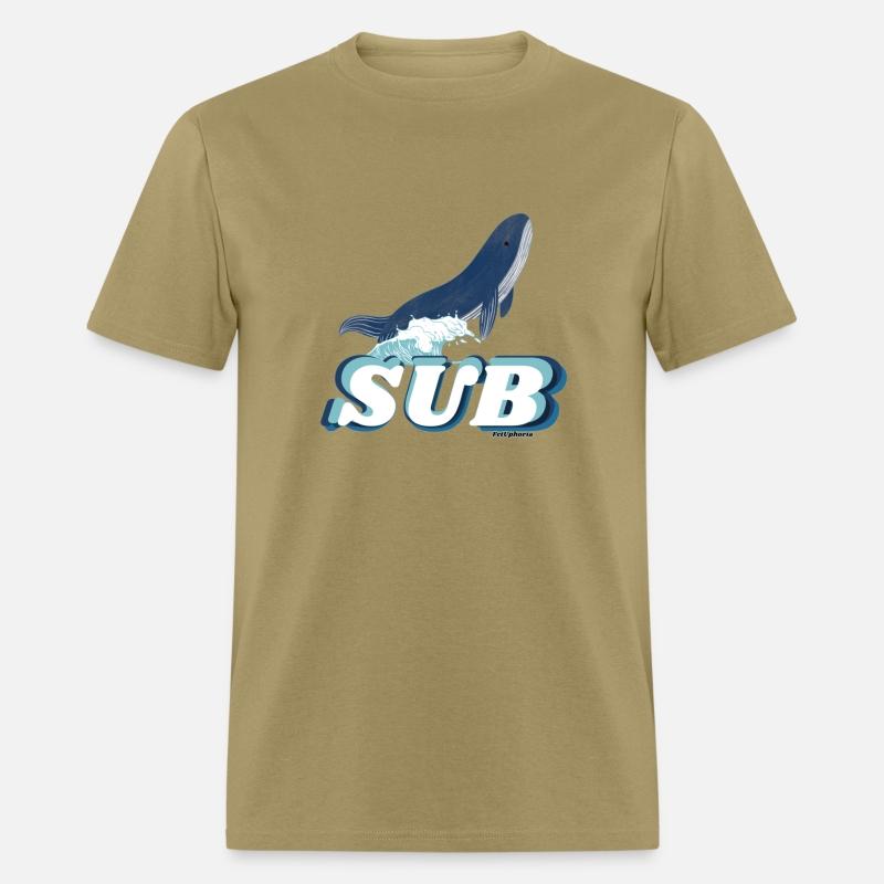 Retro Style Whale Sub