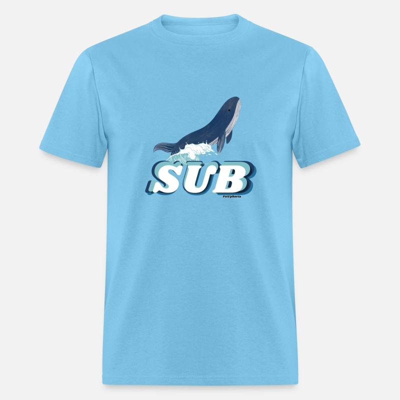 Retro Style Whale Sub