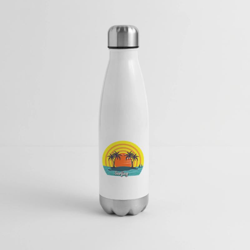 Retro Vintage Sunset Style Santa Monica Beach