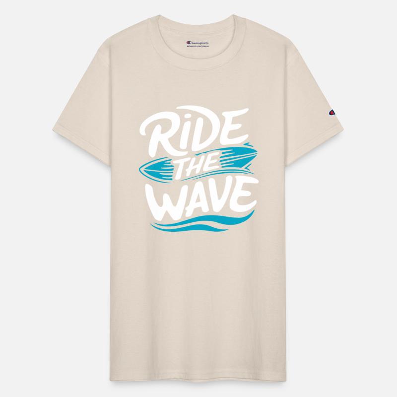 Ride the wave surfing surfboard summer holiday