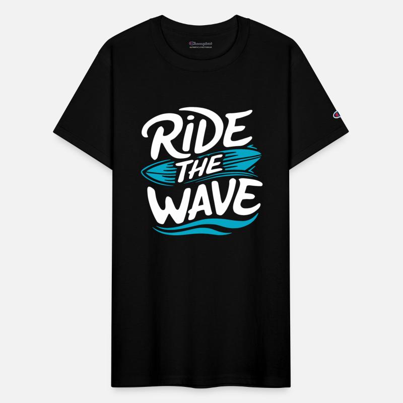 Ride the wave surfing surfboard summer holiday