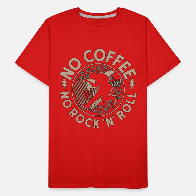 Rock N Roll No Coffee No Classic Rock Coffee Lover