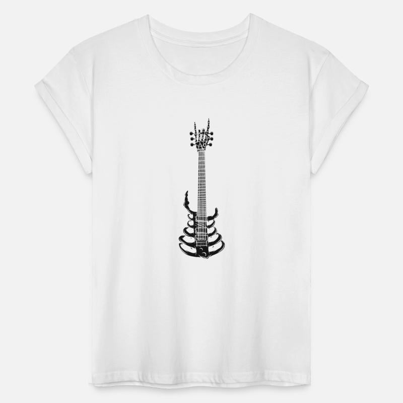 Rock & Roll Skeleton Guitar Music Lover Rockstar