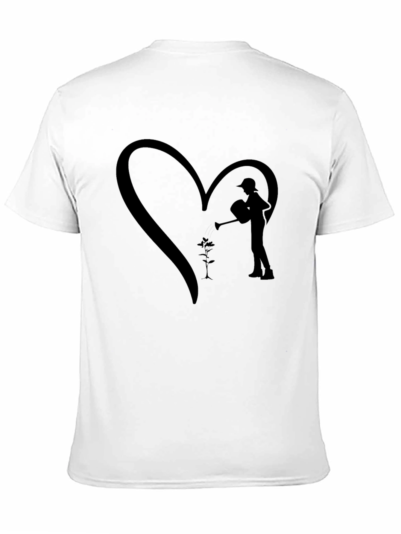 Gardeners Heart T-Shirt - Black