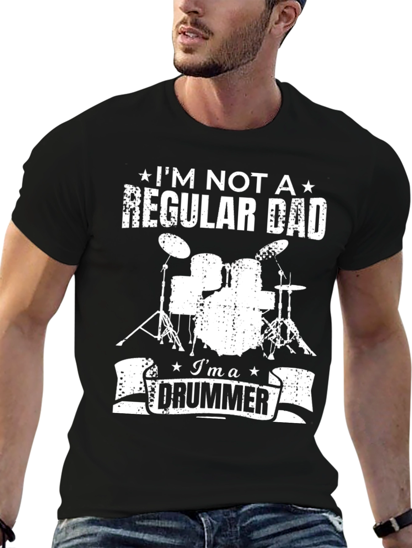 Im Not a Regular Dad Im a Drummer T-Shirt