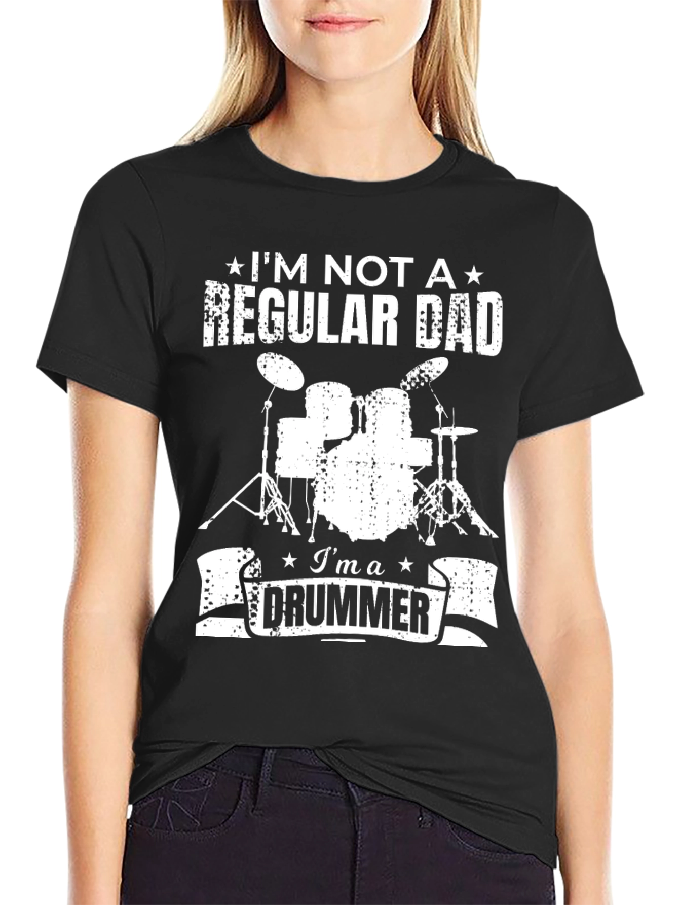 Im Not a Regular Dad Im a Drummer T-Shirt