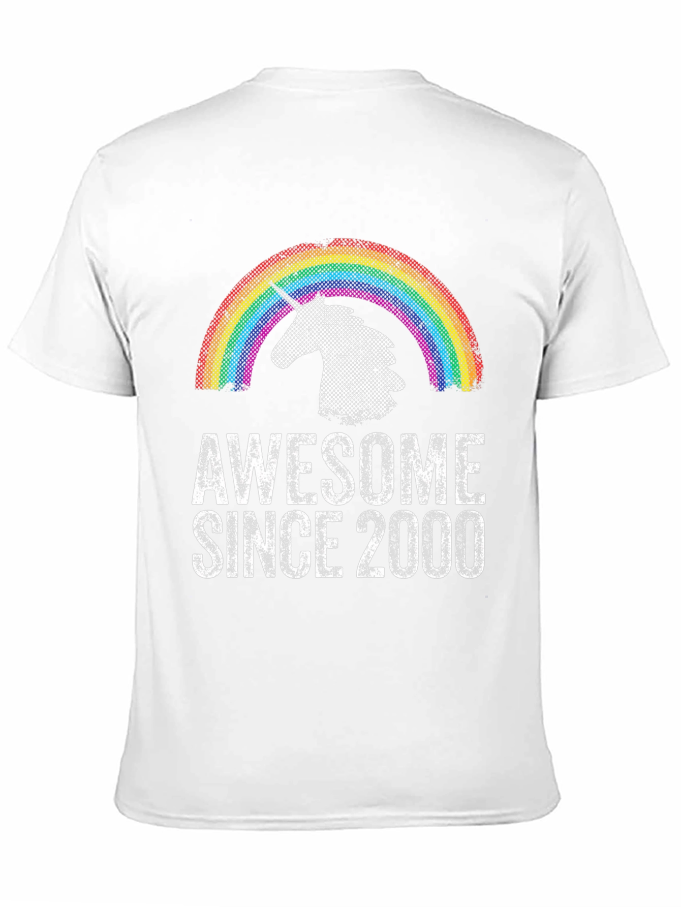 Awesome Since 2000 Unicorn Rainbow T-Shirt