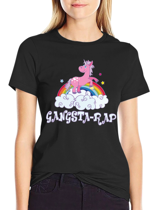 Gangsta-Rap Unicorn T-Shirt