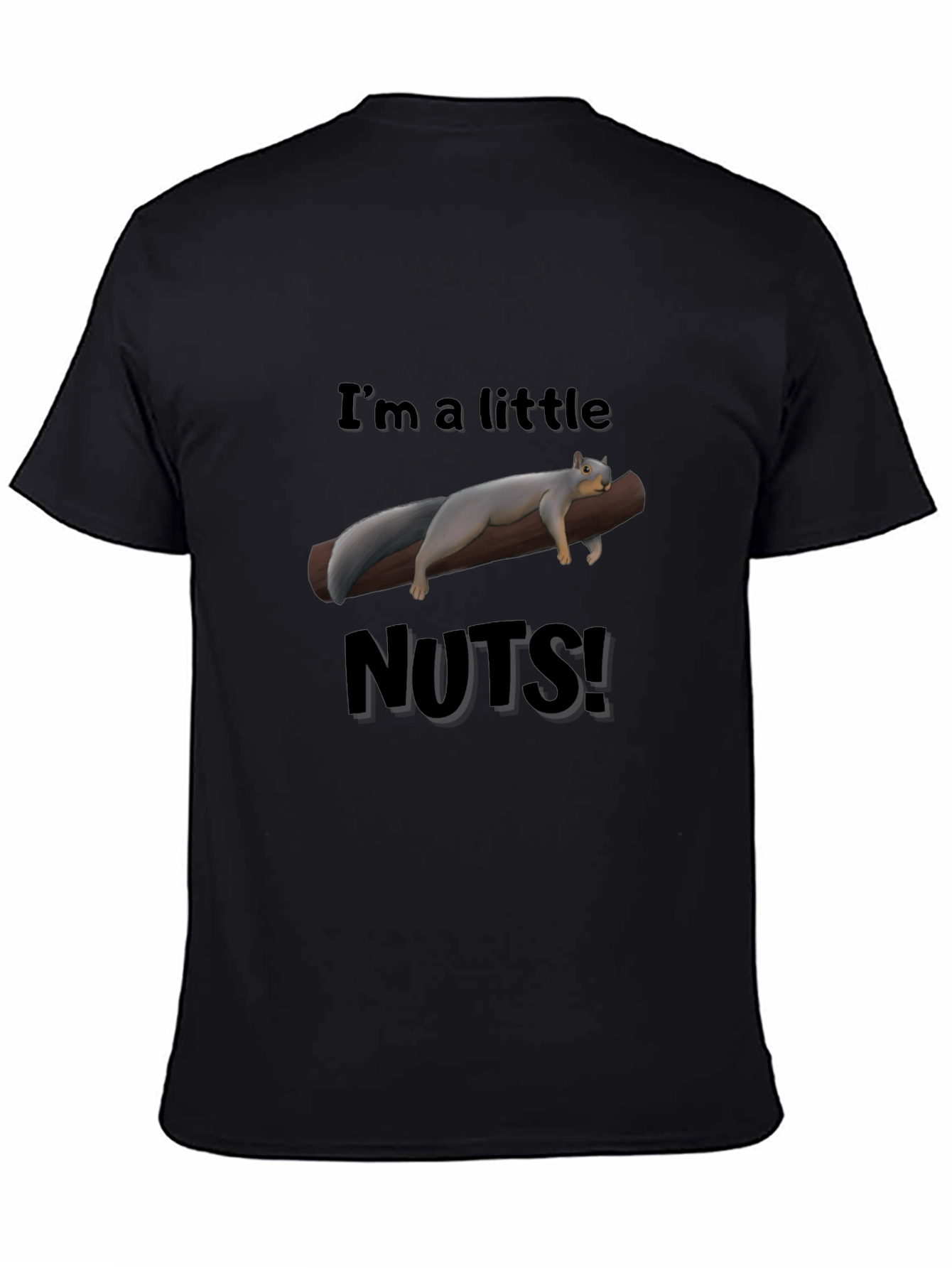 Funny Squirrel Nuts Graphic T-Shirt