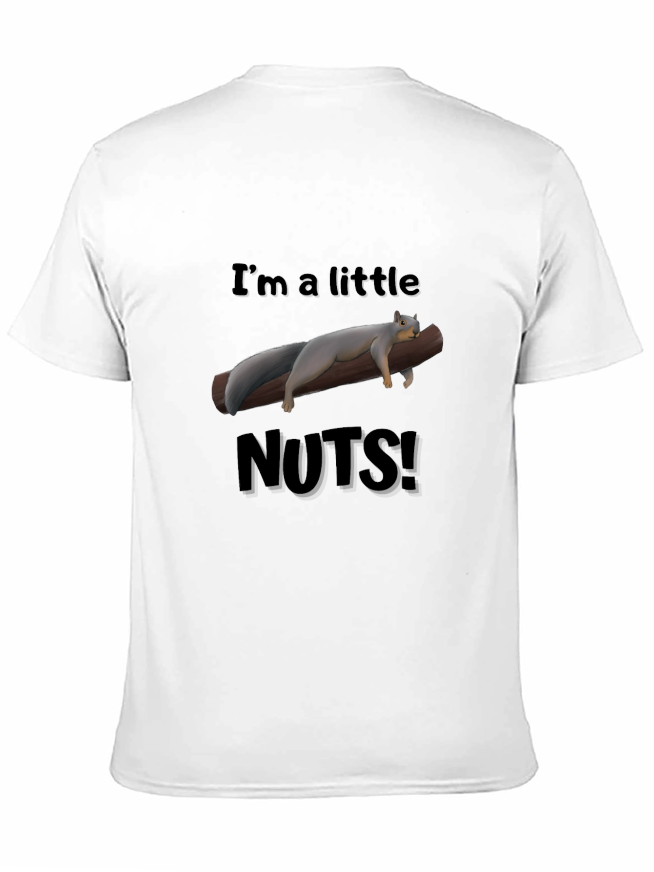 Funny Squirrel Nuts Graphic T-Shirt