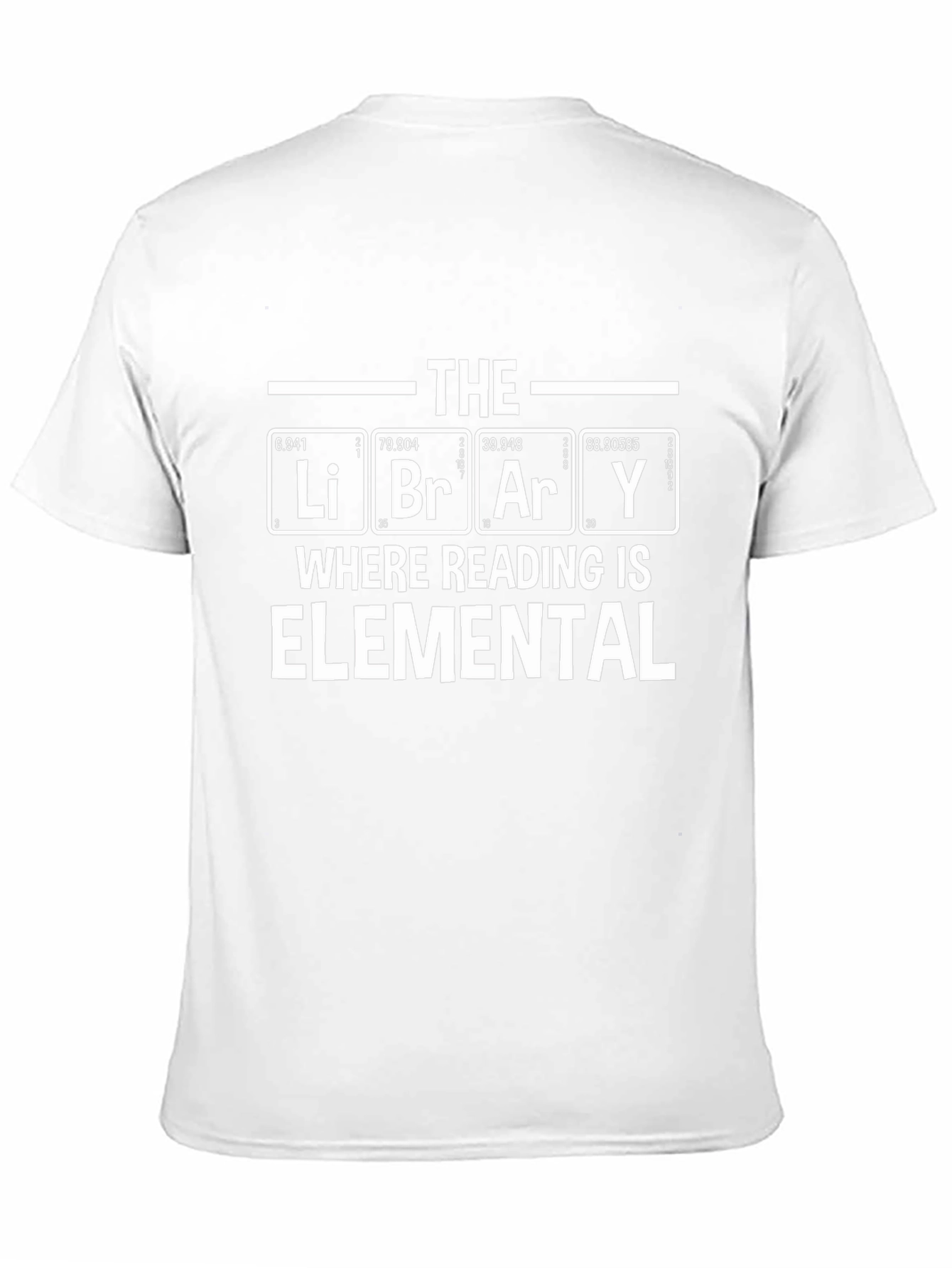 Library Periodic Table T-Shirt