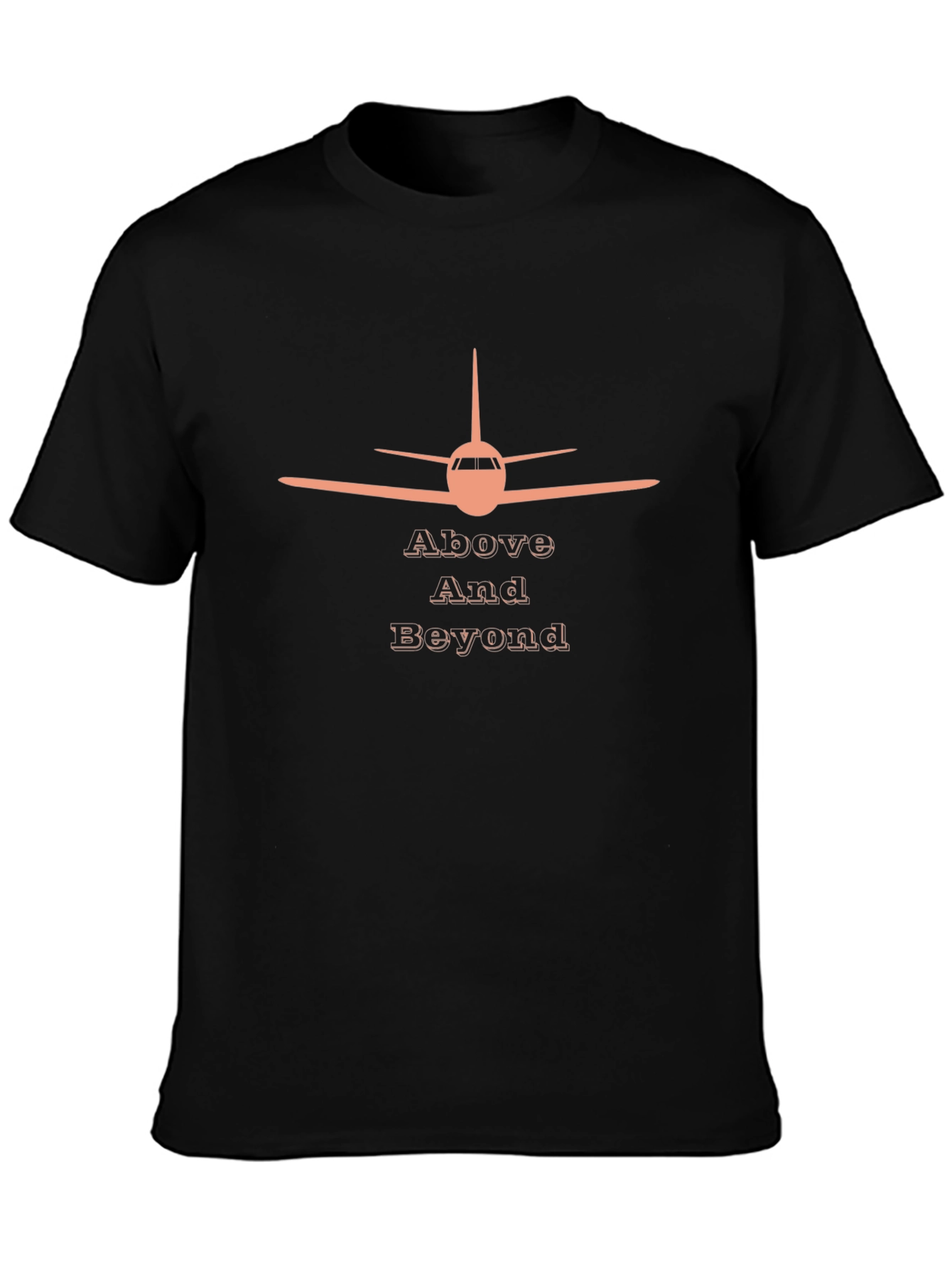 Above and Beyond Airplane Graphic T-Shirt