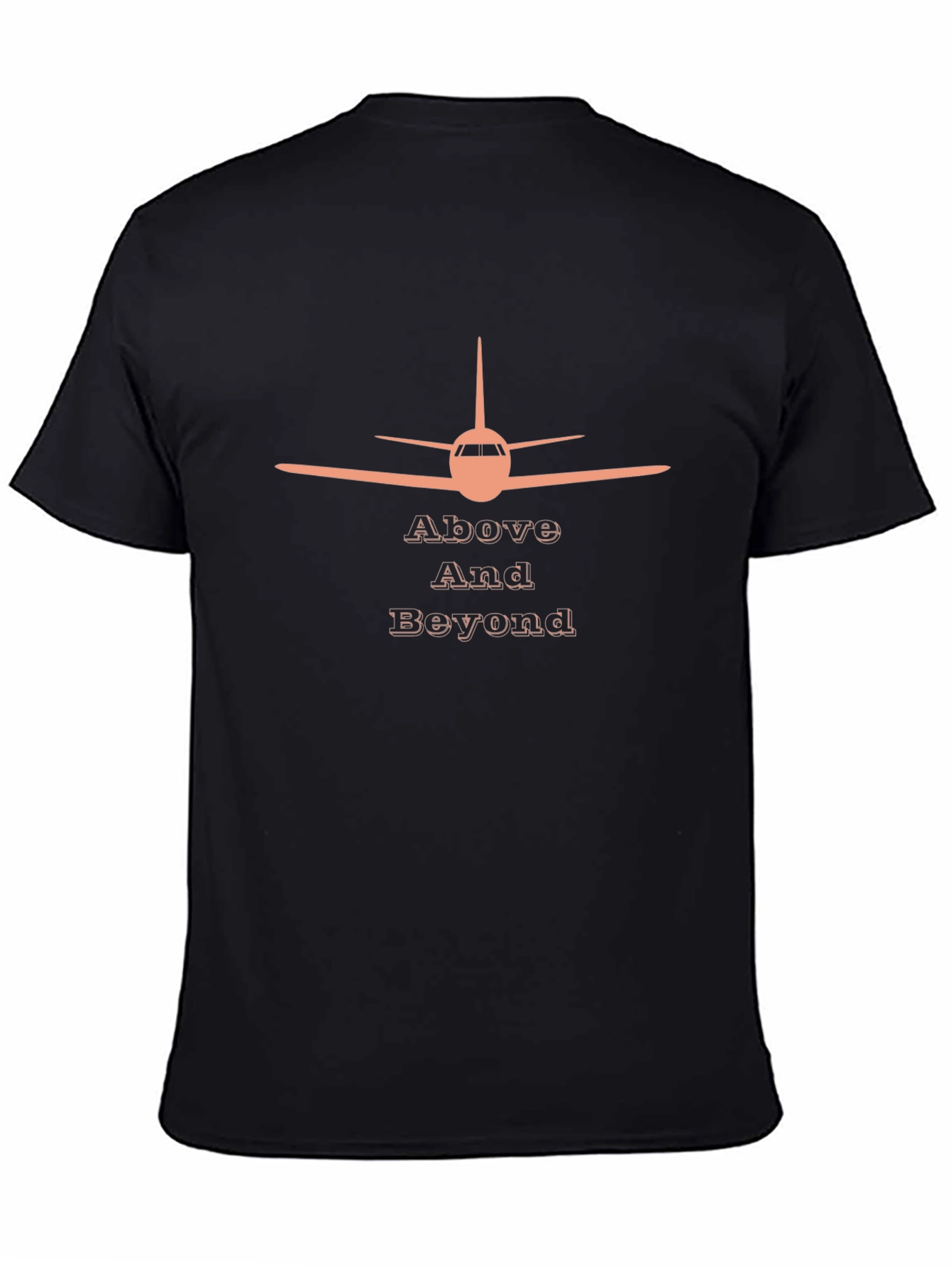 Above and Beyond Airplane Graphic T-Shirt