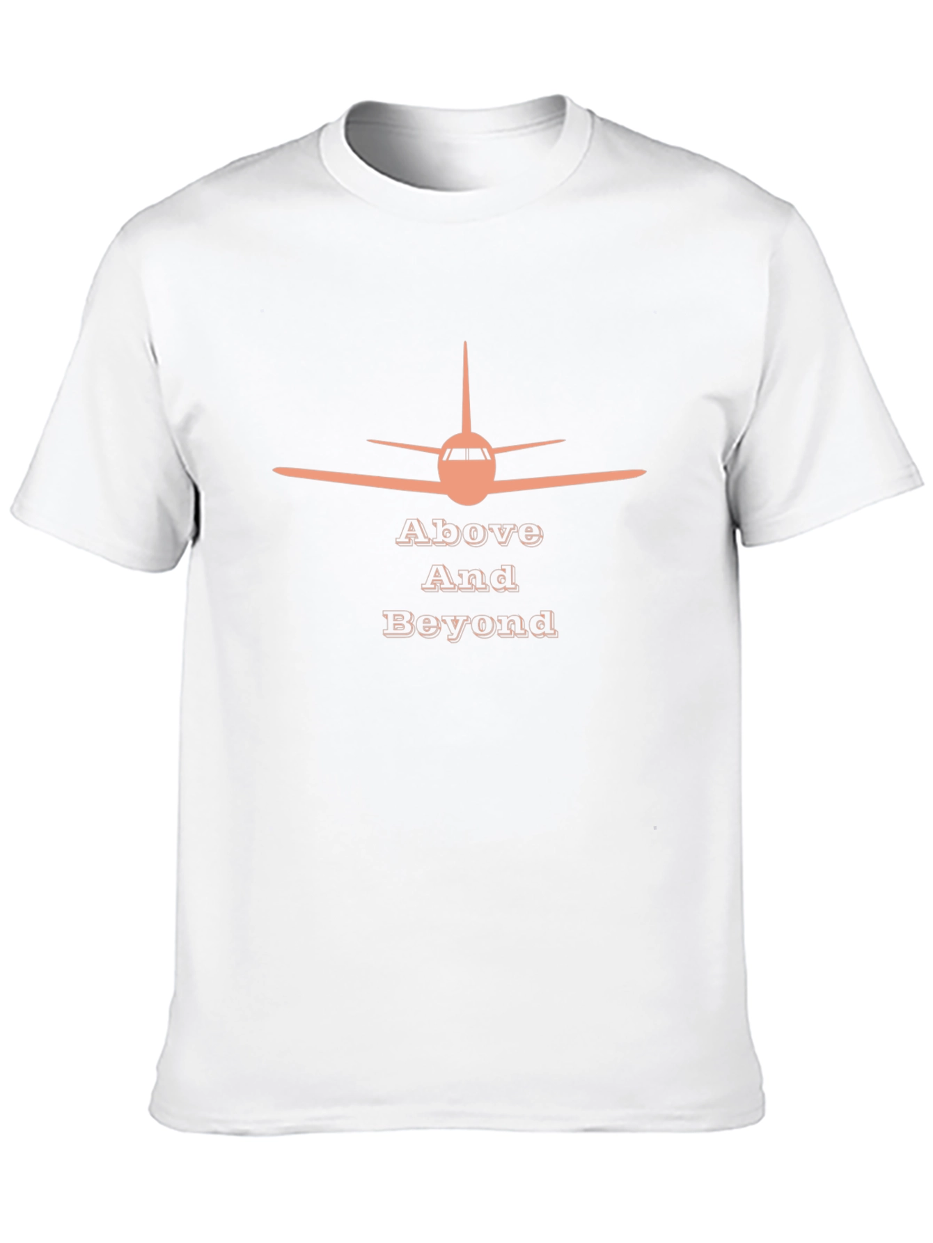Above and Beyond Airplane Graphic T-Shirt