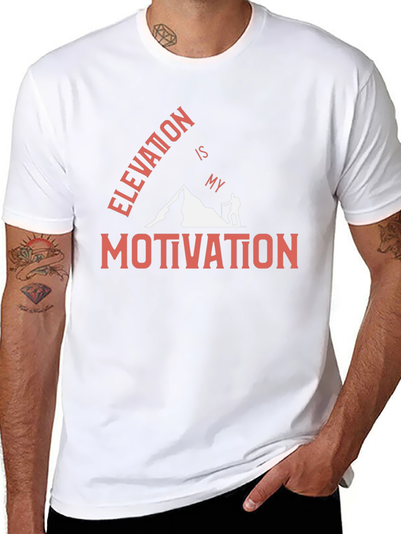 Elevation is My Motivation Graphic T-Shirt