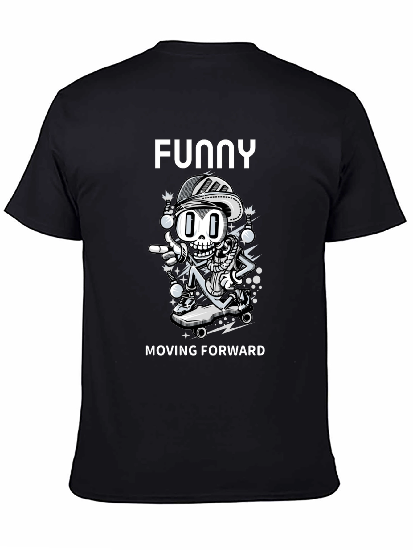 Funny Moving Forward Graphic Tee