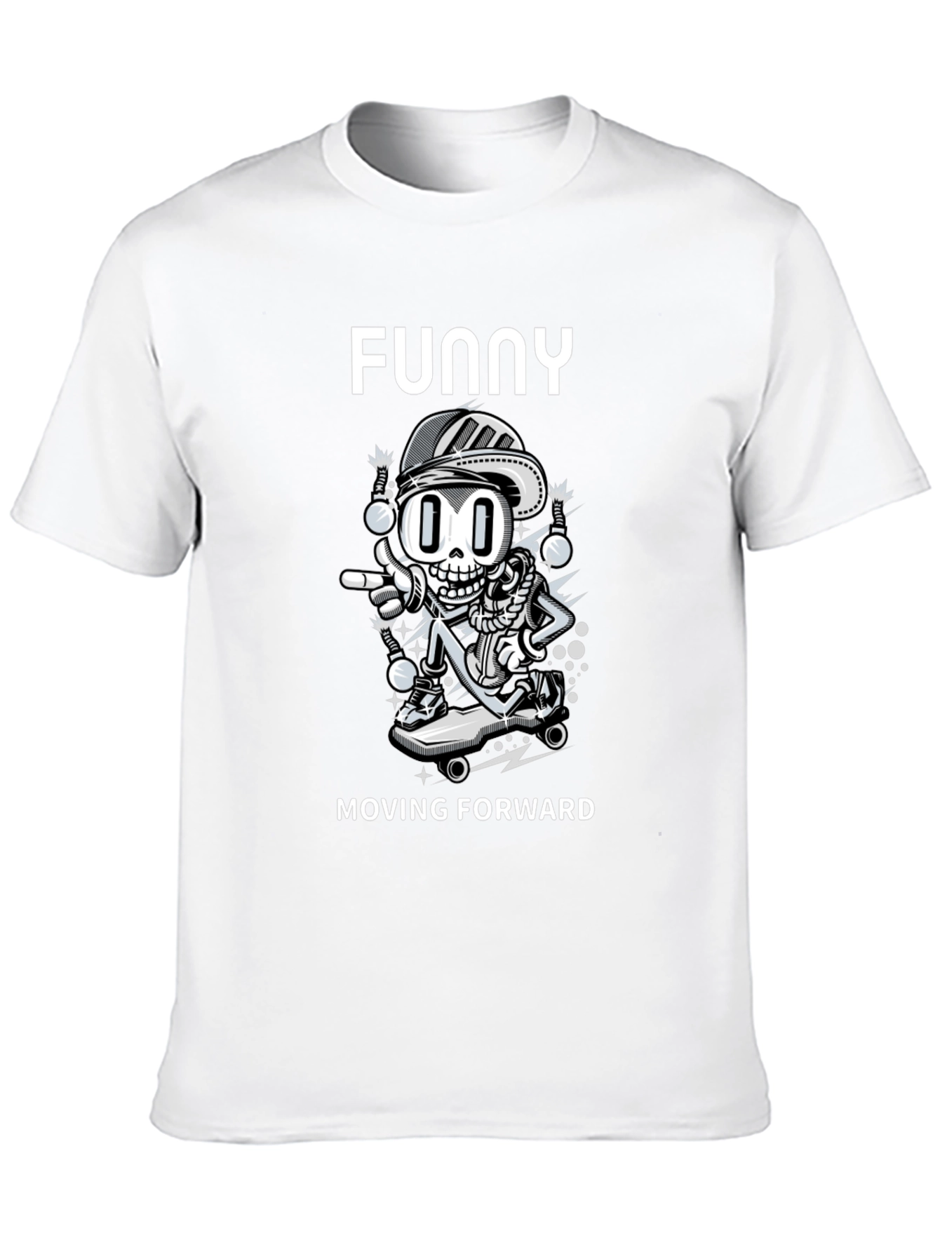 Funny Moving Forward Graphic Tee