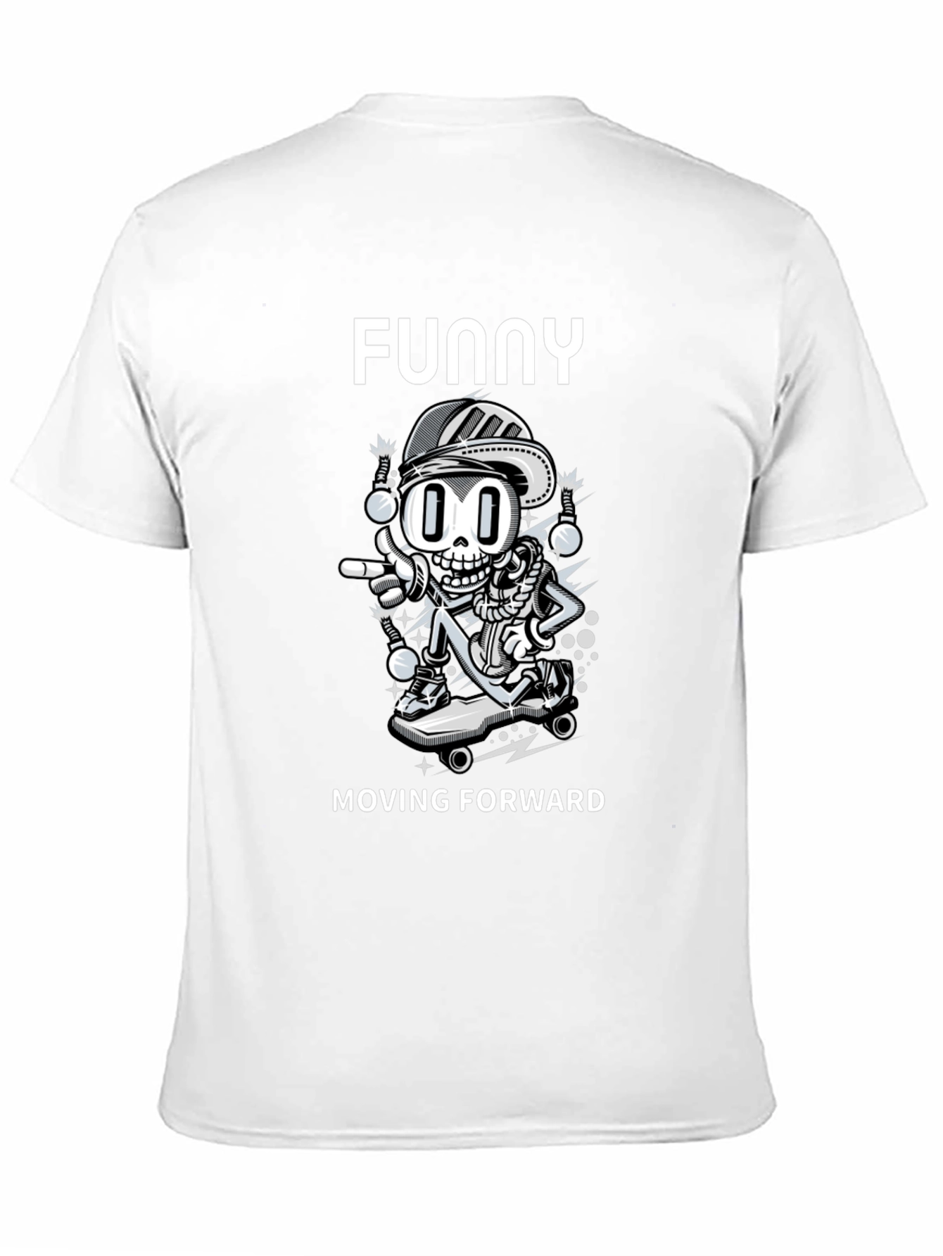 Funny Moving Forward Graphic Tee