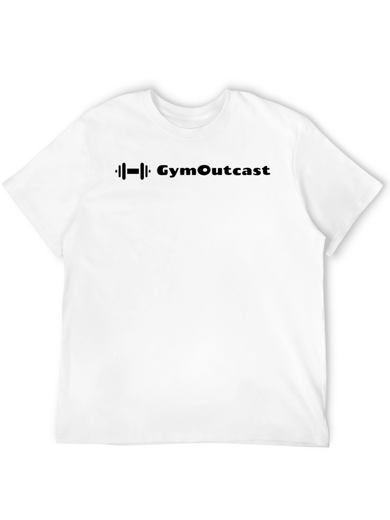 GymOutcast Black Graphic Tee