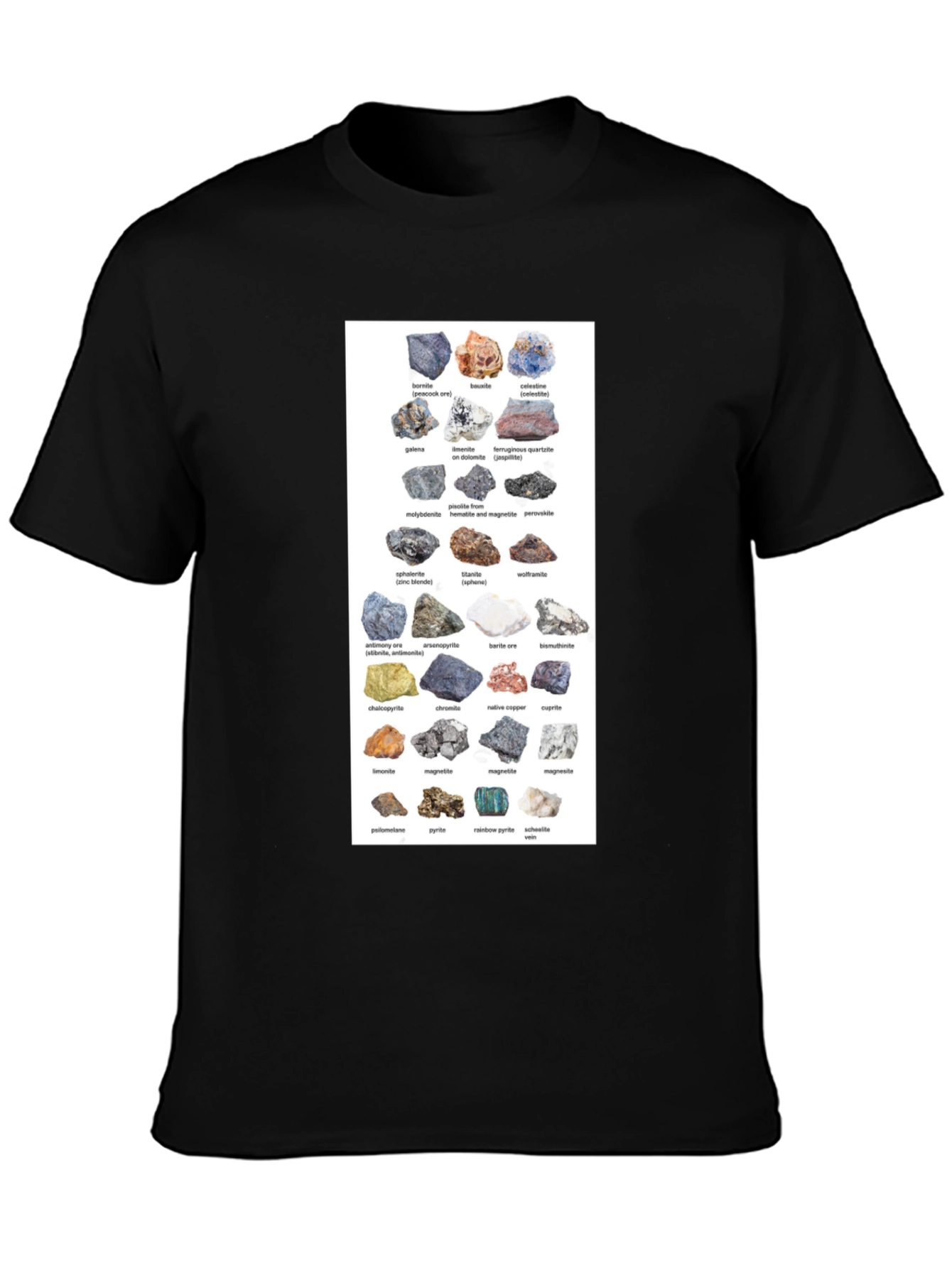 Geology Rocks T-Shirt - Mineral Identification