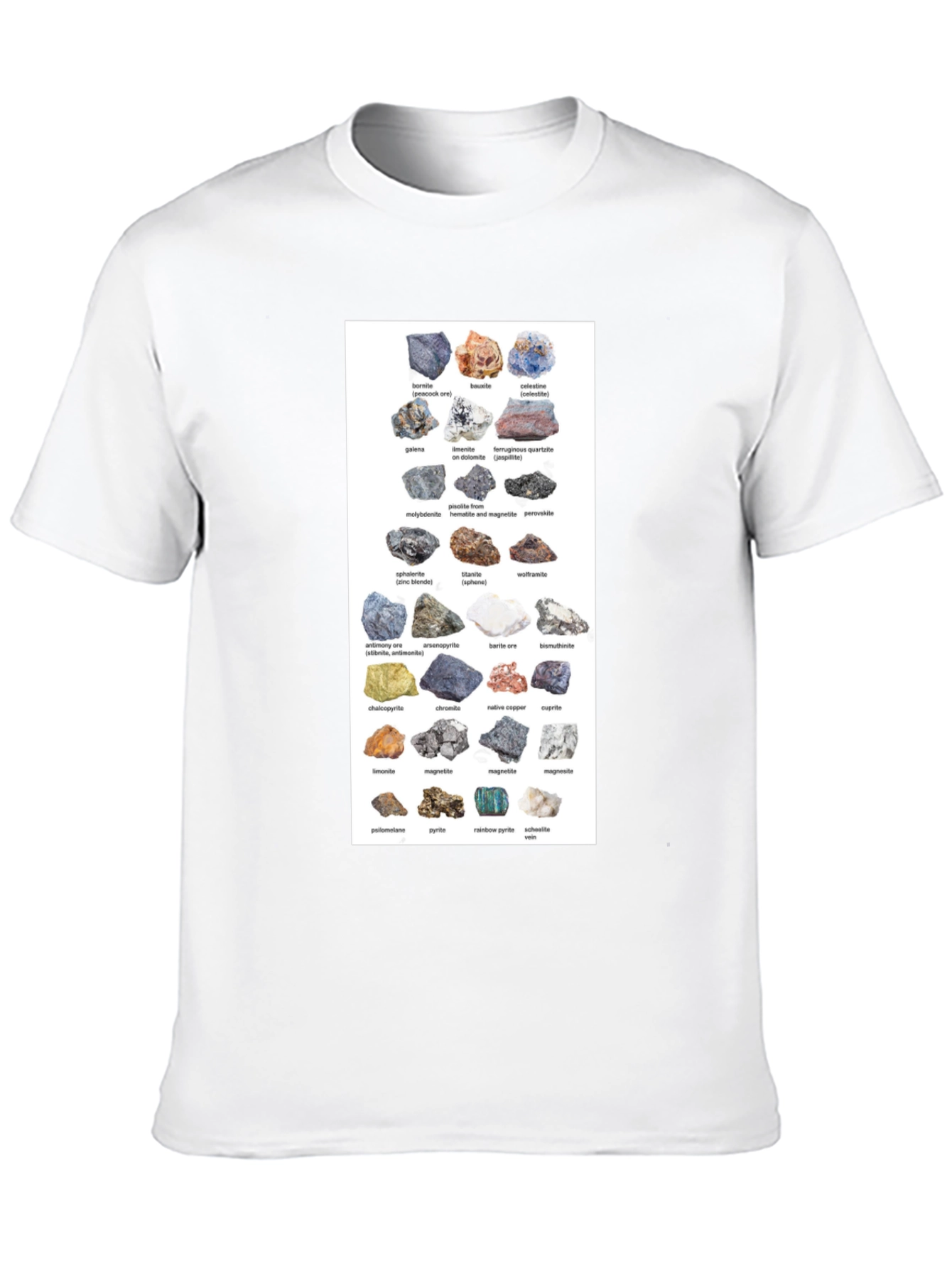 Geology Rocks T-Shirt - Mineral Identification