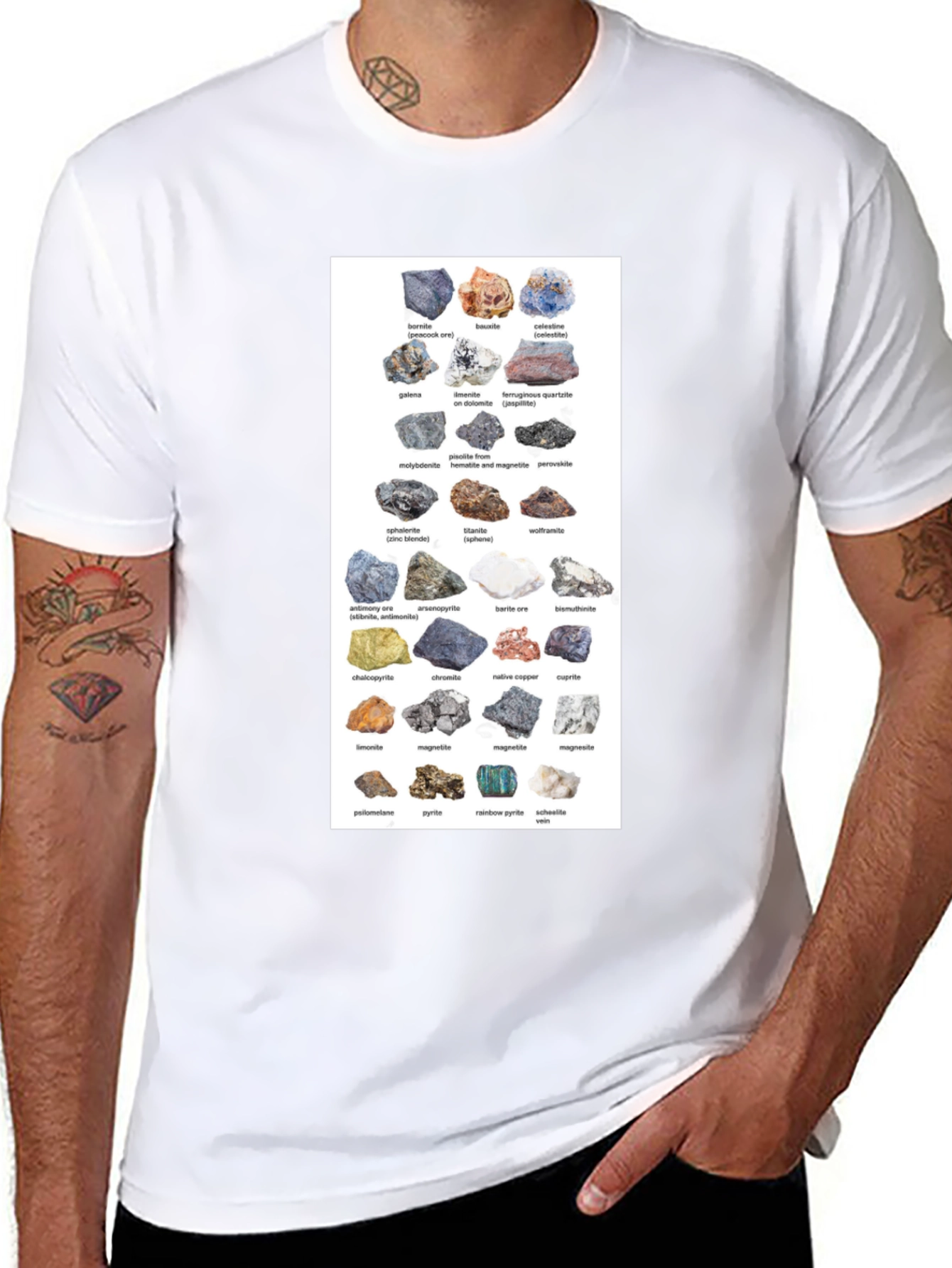Geology Rocks T-Shirt - Mineral Identification