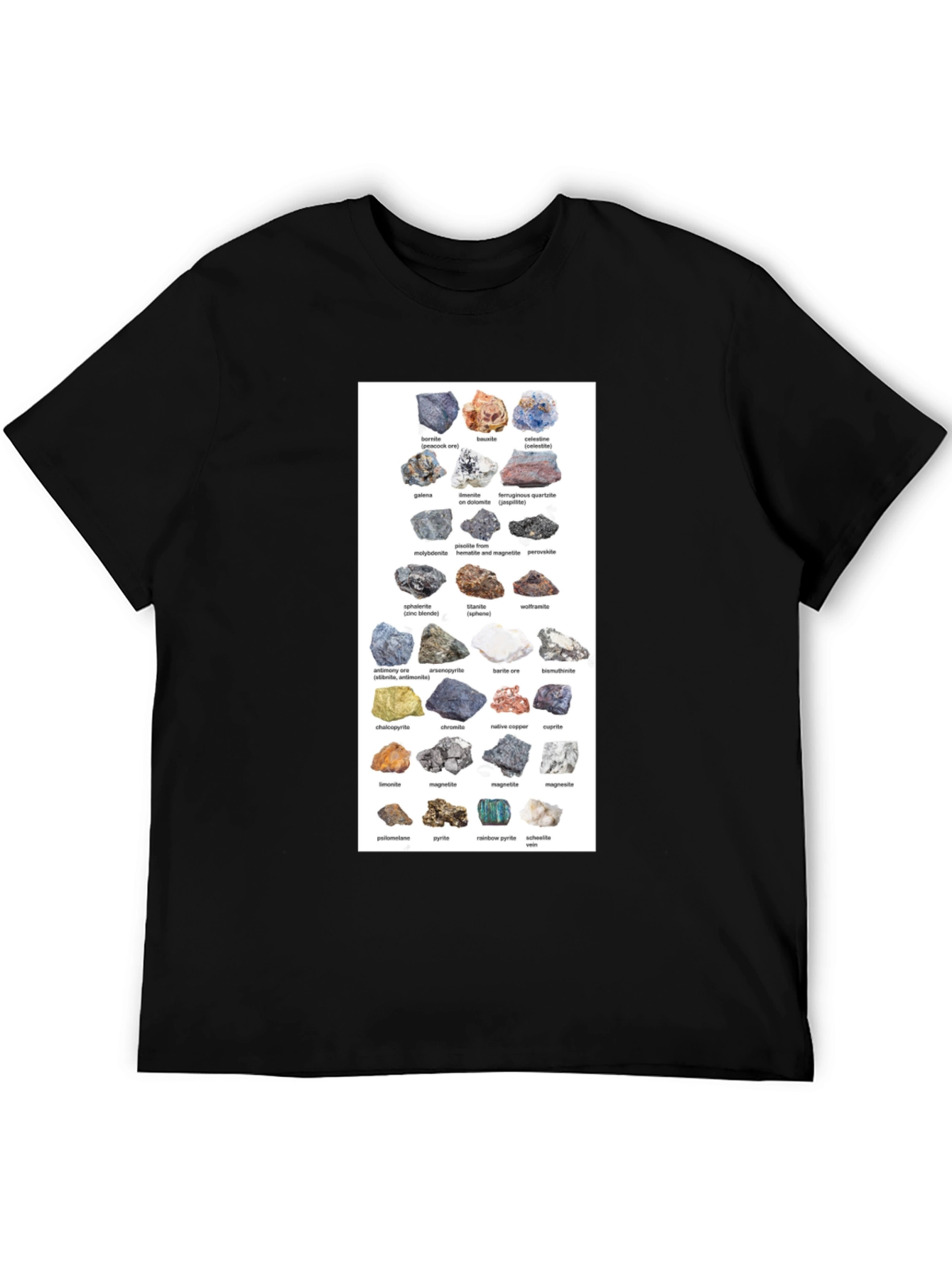 Geology Rocks T-Shirt - Mineral Identification