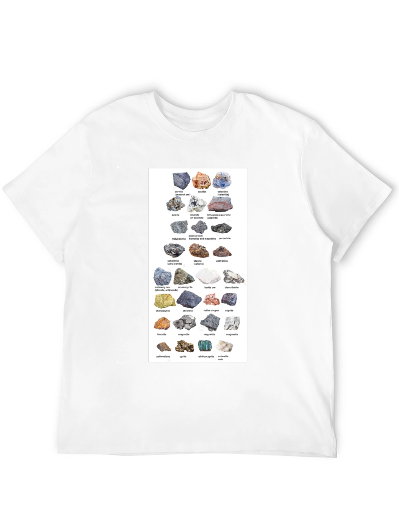 Geology Rocks T-Shirt - Mineral Identification