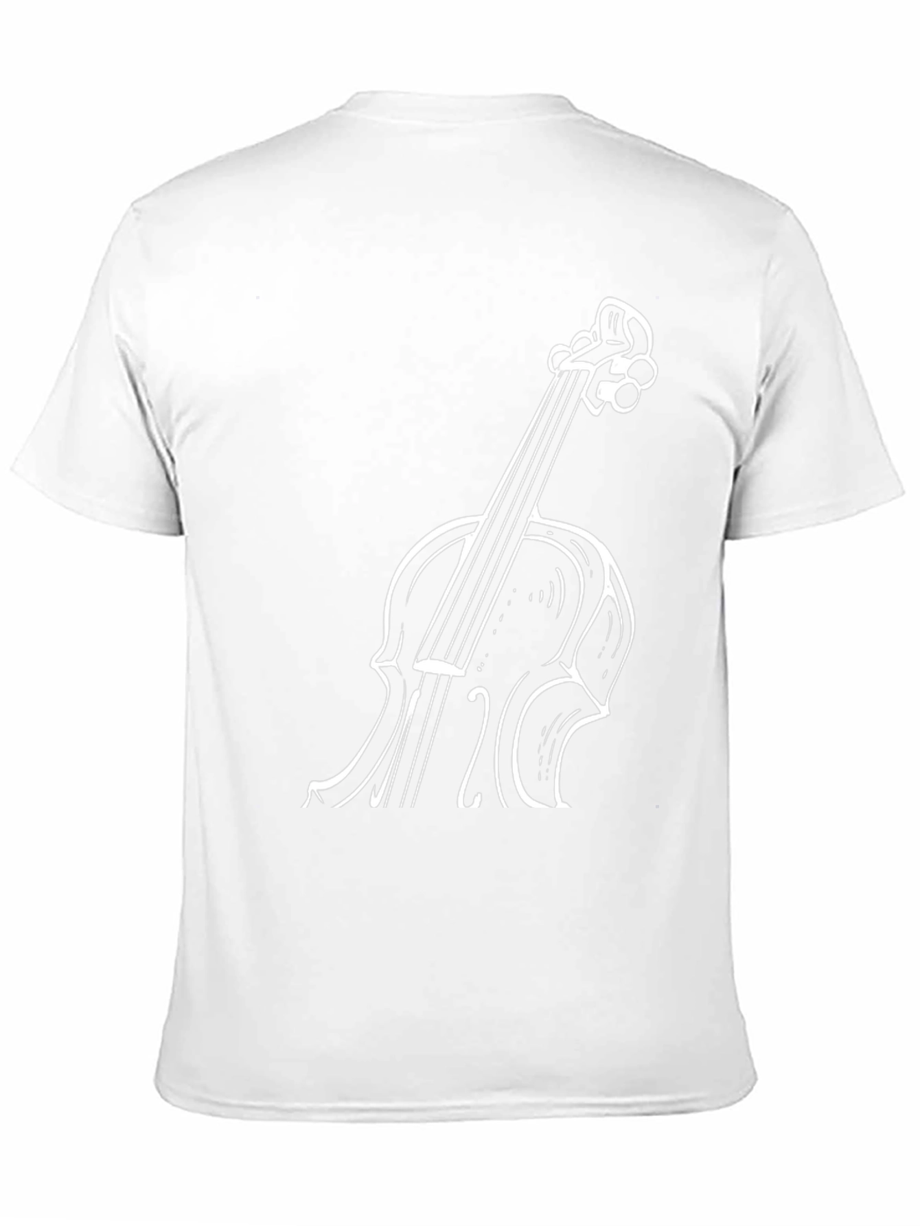 Violin Graphic Tee - Musicians Black T-Shirt