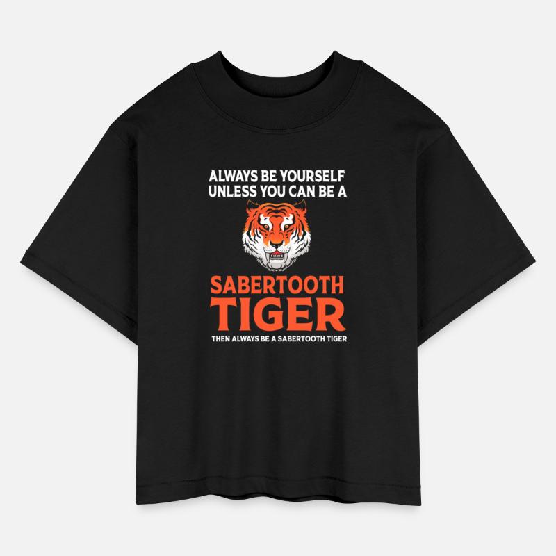 Sabertooth Tiger Funny Smilodon