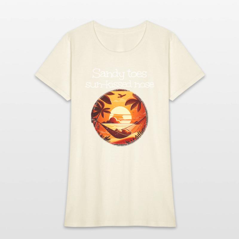 Sandy Toes And Sun Kissed Nose With