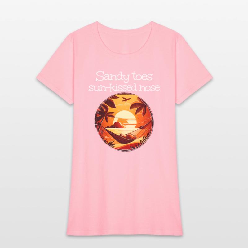 Sandy Toes And Sun Kissed Nose With