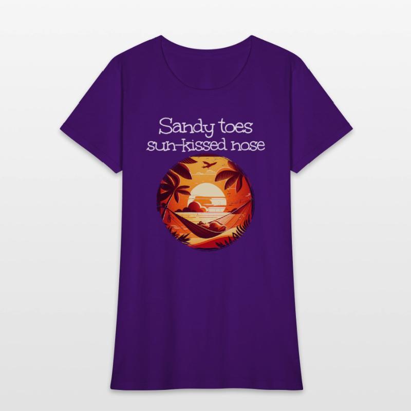 Sandy Toes And Sun Kissed Nose With