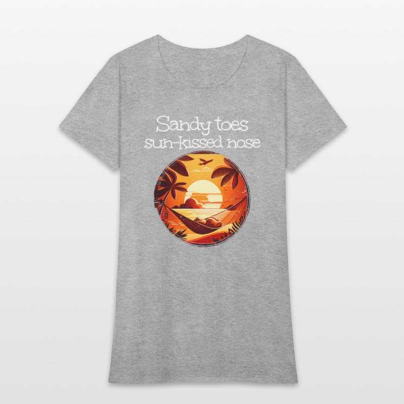 Sandy Toes And Sun Kissed Nose With