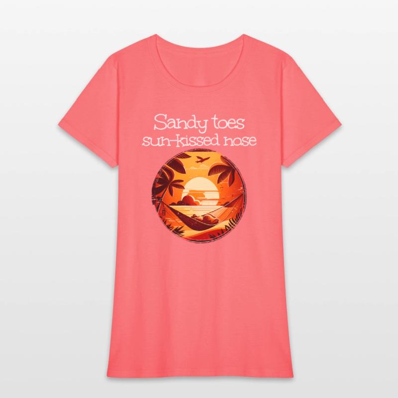 Sandy Toes And Sun Kissed Nose With