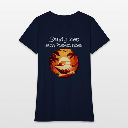 Sandy Toes And Sun Kissed Nose With