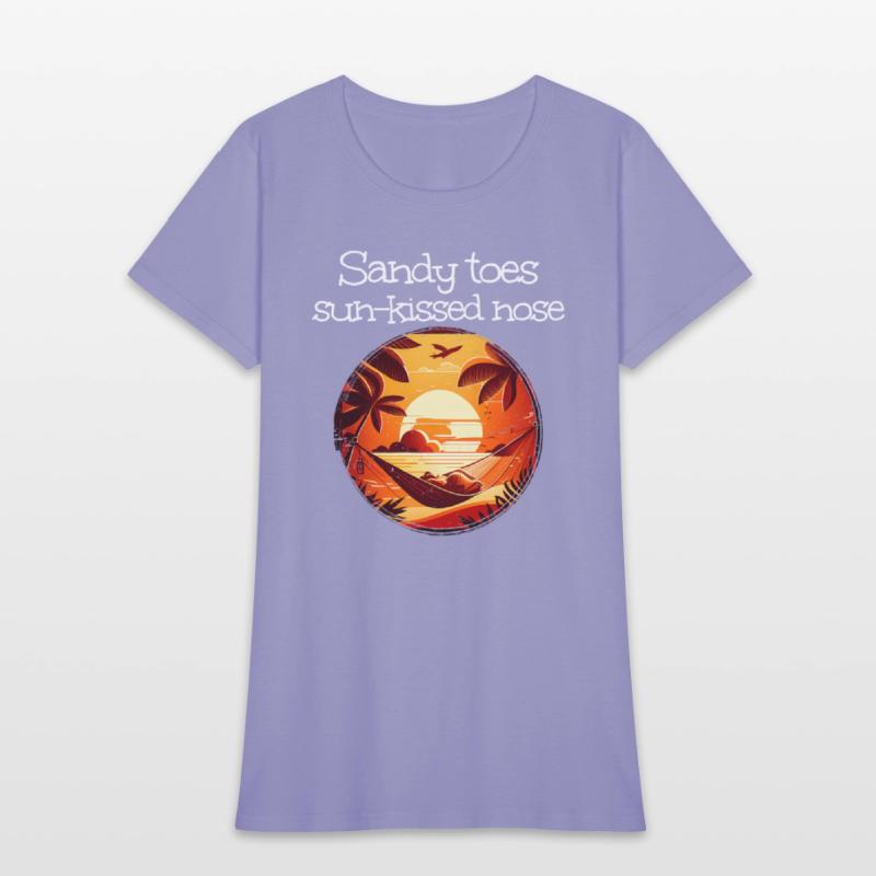 Sandy Toes And Sun Kissed Nose With