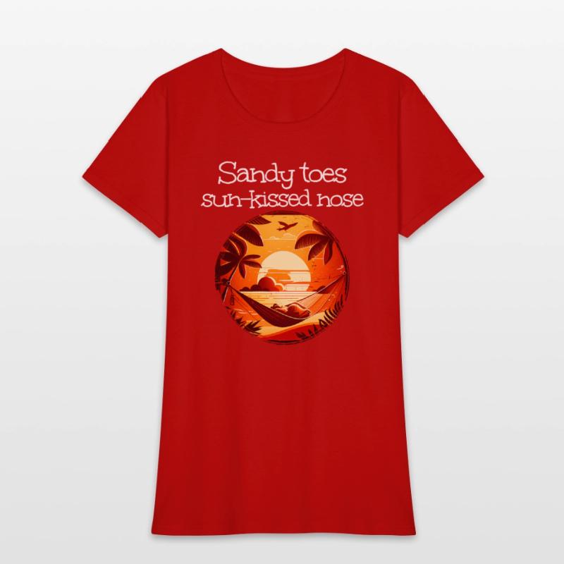 Sandy Toes And Sun Kissed Nose With