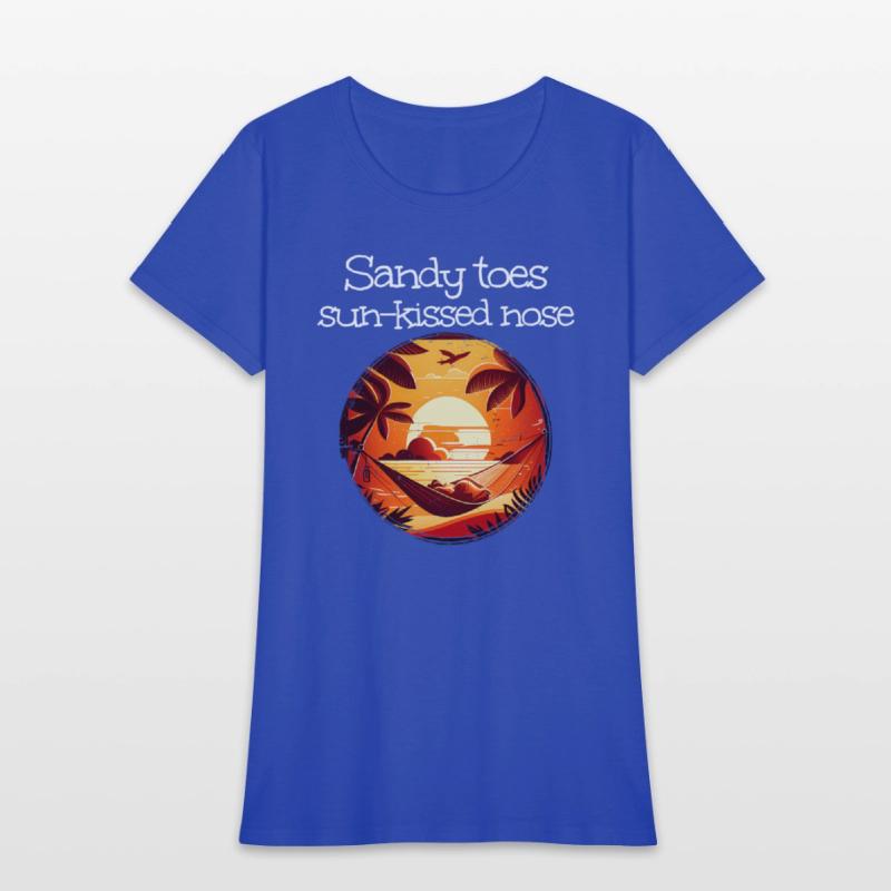 Sandy Toes And Sun Kissed Nose With