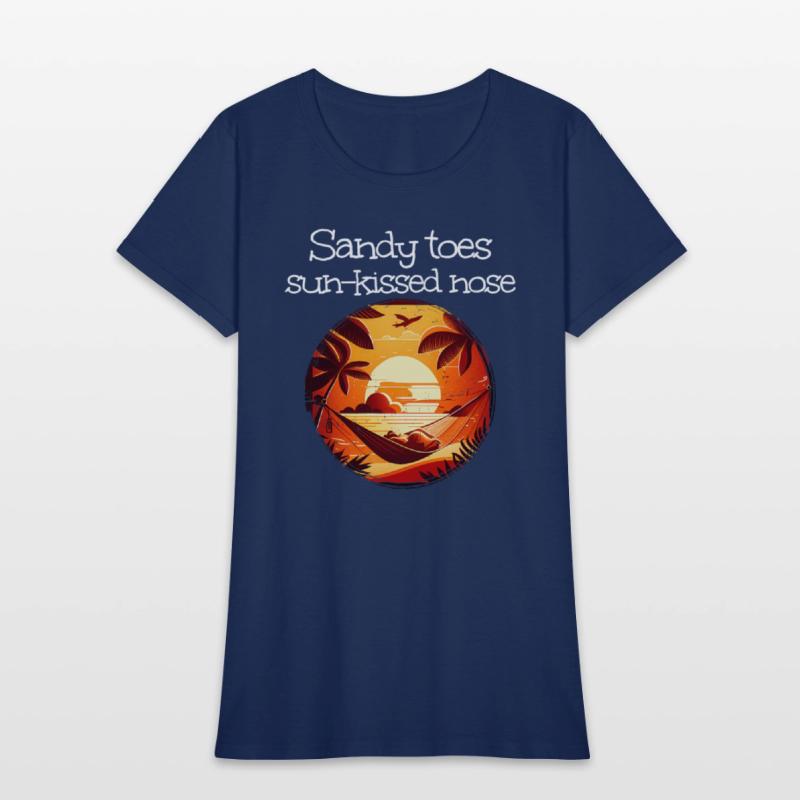 Sandy Toes And Sun Kissed Nose With