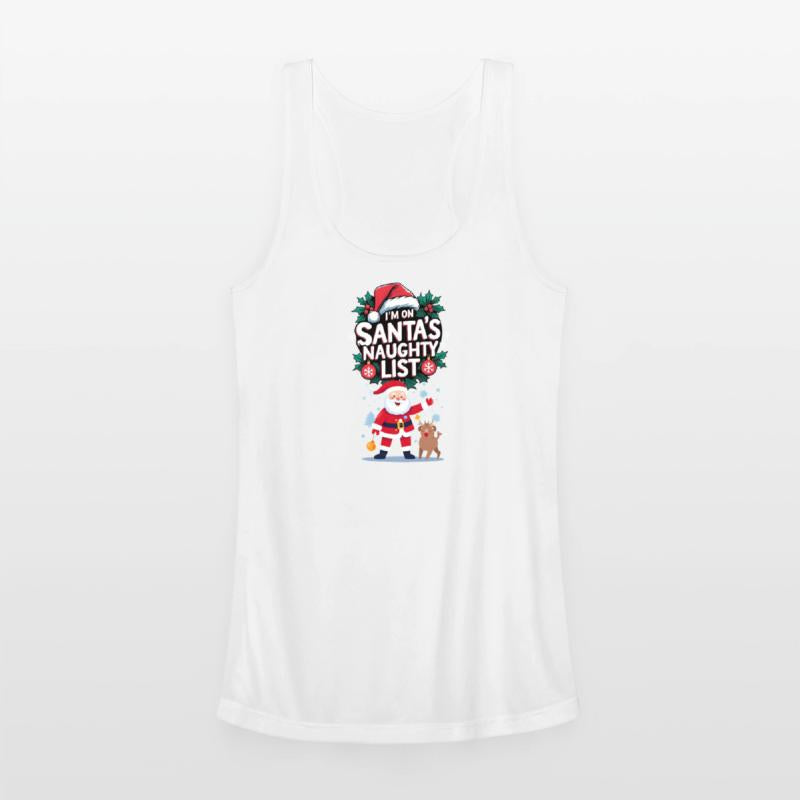 Santa Naughty List Holiday Shirt