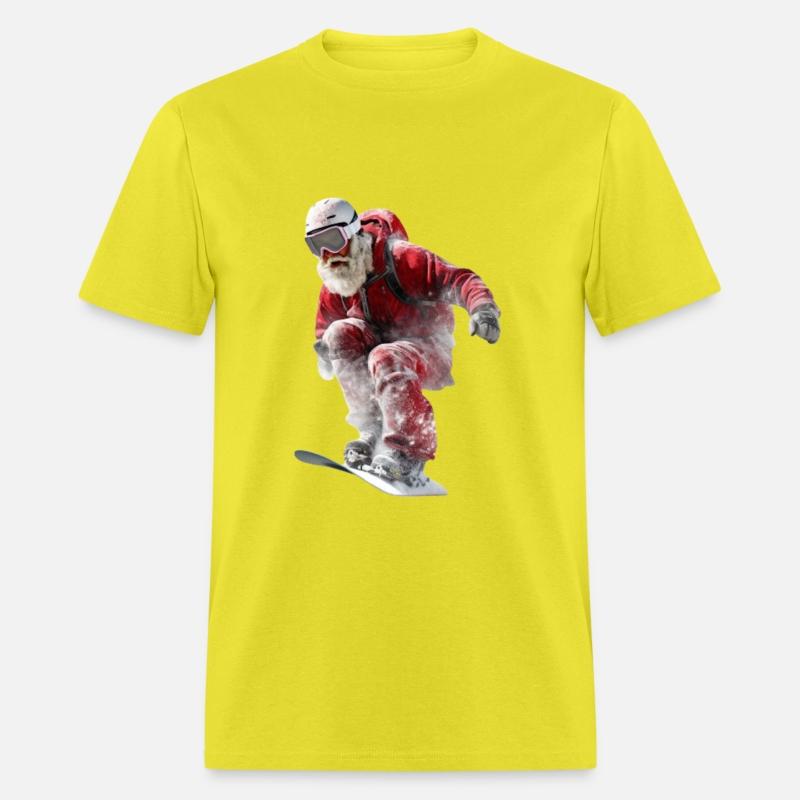 Santa Snowboarding, Snowboarder Santa, Ally Oop